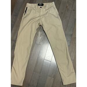 Oakley Men's Slim Fit Straight Casual Pants Chino Khaki Size 30x32